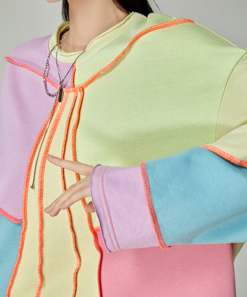 Color Patchwork Top